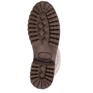 Stivali con lacci Walker HKM Brandy Marrone