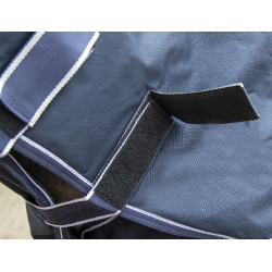 Coperta da esterno Starter foderata in pile HKM Blu scuro