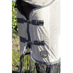 Coperta anti-mosche Frangia Style con copricollo amovibile HKM Coperta anti-mosche Frangia Style con copricollo amovibile HKM