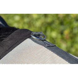 Coperta anti-mosche Frangia Style con copricollo amovibile HKM Coperta anti-mosche Frangia Style con copricollo amovibile HKM