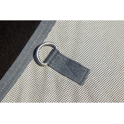 Coperta anti-mosche Frangia Style con copricollo amovibile HKM Coperta anti-mosche Frangia Style con copricollo amovibile HKM