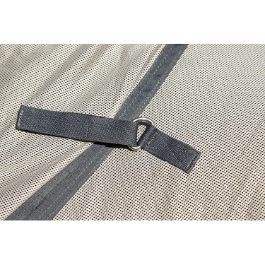 Coperta anti-mosche Frangia Style con copricollo amovibile HKM Coperta anti-mosche Frangia Style con copricollo amovibile HKM