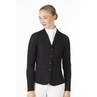 Giacca da concorso Mesh Linda HKM Blu scuro Giacca da concorso Mesh Linda HKM Blu scuro