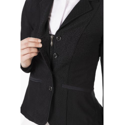 Giacca da concorso Mesh Linda HKM Nero