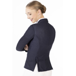 Giacca da concorso Mesh Linda HKM Blu scuro Giacca da concorso Mesh Linda HKM Blu scuro