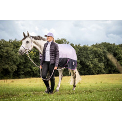 Giacca trapuntata HKM Lavender Bay Lilla scuro Viola