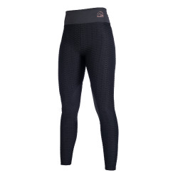 Leggings Edinburgh Shape con rinforzi in silicone HKM Nero Leggings Edinburgh Shape con rinforzi in silicone HKM Nero