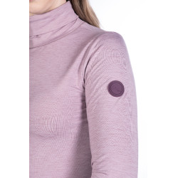 Maglietta a maniche lunghe con collo alto Arctic Bay HKM Malva Viola