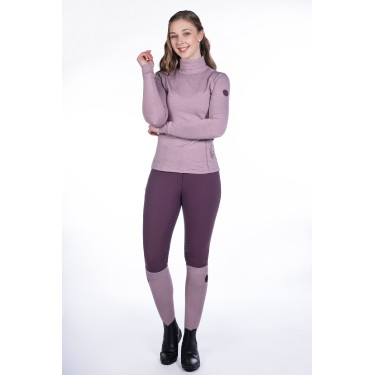 Maglietta a maniche lunghe con collo alto Arctic Bay HKM Malva Viola