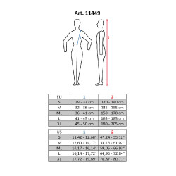 Protettore dorsale Softec HKM Nero