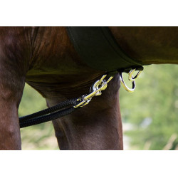 Sistema di Longe HKM Nero Sistema di Longe HKM Nero