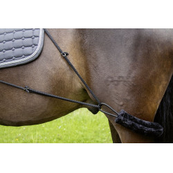 Sistema di Longe HKM Nero Sistema di Longe HKM Nero