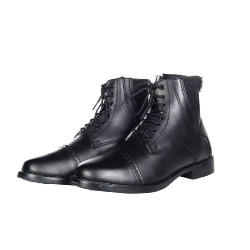 Stivali London con elastico + chiusura HKM Nero Stivali London con elastico + chiusura HKM Nero