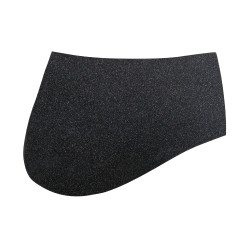 Tappeto in vero montone HKM Nero / naturale