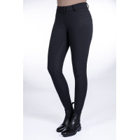 Pantaloni Savona Style con fondo integrale in silicone HKM Nero Pantaloni Savona Style con fondo integrale in silicone HKM Nero