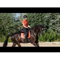 Pantaloni Savona Style con fondo integrale in silicone HKM Nero