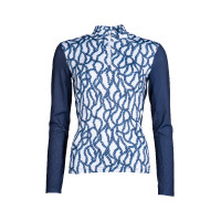 Strato base Catena HKM Bianco / blu navy Strato base Catena HKM Bianco / blu navy