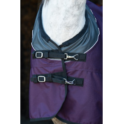 Coperta da esterno Liberty 1200D fod. liscia HKM Vinaccia / grigio Viola Coperta da esterno Liberty 1200D fod. liscia HKM Vinaccia / grigio Viola