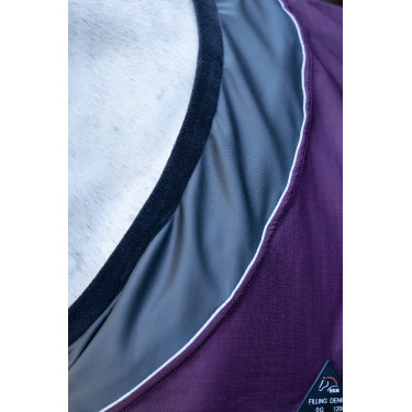 Coperta da esterno Liberty 1200D fod. liscia HKM Vinaccia / grigio Viola Coperta da esterno Liberty 1200D fod. liscia HKM Vinaccia / grigio Viola