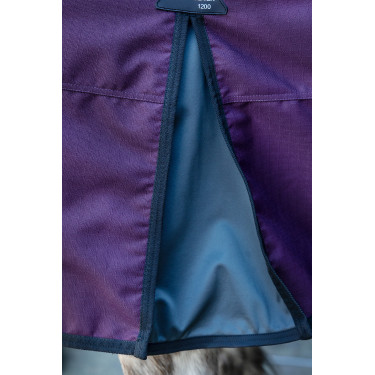 Coperta da esterno Liberty 1200D fod. liscia HKM Vinaccia / grigio Viola Coperta da esterno Liberty 1200D fod. liscia HKM Vinaccia / grigio Viola