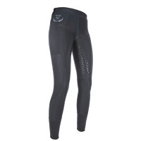 Leggings Mesh con fondo integrale in silicone HKM Nero