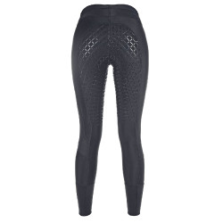 Leggings Mesh con fondo integrale in silicone HKM Nero Leggings Mesh con fondo integrale in silicone HKM Nero