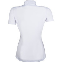 Polo da concorso Hunter maniche corte HKM Bianco Polo da concorso Hunter maniche corte HKM Bianco