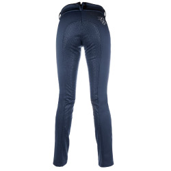 Pantaloni Jodhpur Moena Softshell Plain HKM Blu scuro Pantaloni Jodhpur Moena Softshell Plain HKM Blu scuro