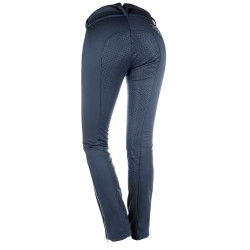 Pantaloni Jodhpur Moena Softshell Plain HKM Blu scuro Pantaloni Jodhpur Moena Softshell Plain HKM Blu scuro
