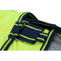 Coperta con copricollo rimovibile HKM Giallo fluo