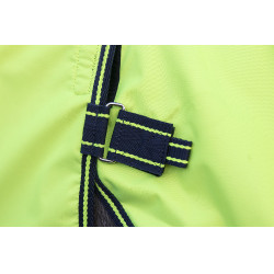 Coperta con copricollo rimovibile HKM Giallo fluo