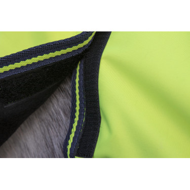 Coperta con copricollo rimovibile HKM Giallo fluo