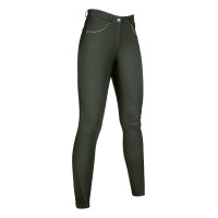 Pantaloni Beagle con rinforzi in silicone HKM Cammello Marrone