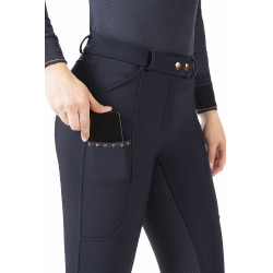 Pantaloni Rosegold Glamour Winter Style HKM Blu scuro / oro rosa Blu marino Pantaloni Rosegold Glamour Winter Style HKM Blu scuro / oro rosa Blu marino