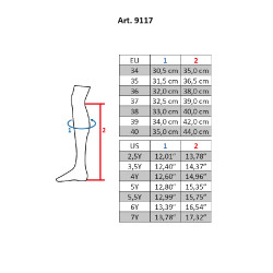 Stivali Sevilla Teddy Kids HKM Nero