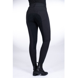 Pantaloni HKM Savona Style full seat Alos Nero Pantaloni HKM Savona Style full seat Alos Nero