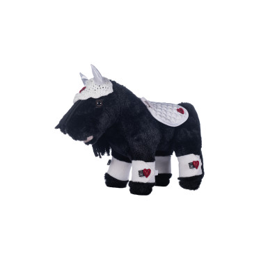 Wedstrijdset Cuddle Pony HKM Bianco / rosso Wedstrijdset Cuddle Pony HKM Bianco / rosso
