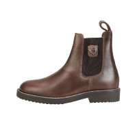 Stivali unisex con suola in gomma antiscivolo Classic Plus Equestro Marrone Stivali unisex con suola in gomma antiscivolo Classic Plus Equestro Marrone