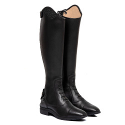 Stivali unisex con lacci con inserto multilogo Dusk Equestro