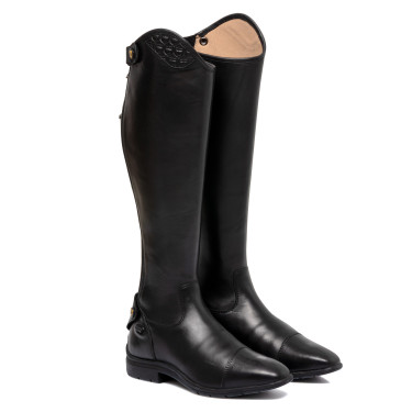 Stivali unisex con inserto multilogo Ace Equestro