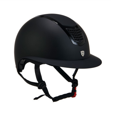 Casco ultra-leggero in plastica opaca resistente con ampia visiera (3 imbottiture) Eclipse Equestro Casco ultra-leggero in plastica opaca resistente con ampia visiera (3 imbottiture) Eclipse Equestro