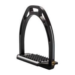 Staffili in alluminio con pedana inclinata Pro HPS Equestro Nero Staffili in alluminio con pedana inclinata Pro HPS Equestro Nero