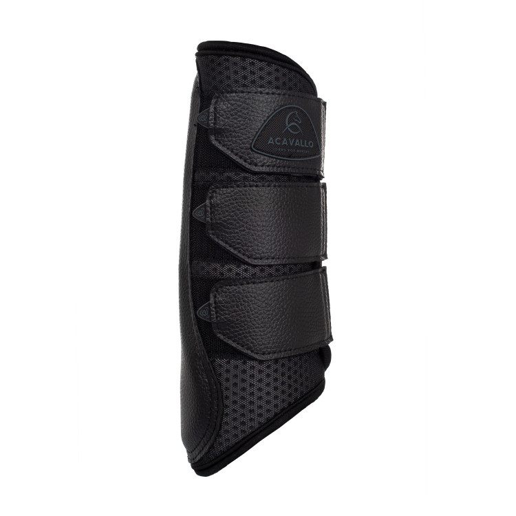 Paraglomi posteriori in neoprene traforato con triplo velcro Acavallo