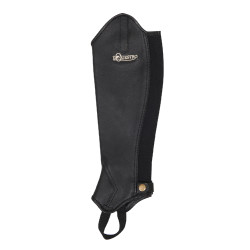 Mini-chaps in pelle morbida con cerniera posteriore Dunster Equestro