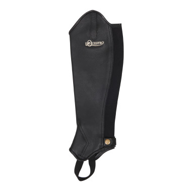 Mini-chaps in pelle morbida con cerniera posteriore Dunster Equestro