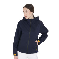 Impermeabile tecnico a 3 strati da donna Equestro Marina Blu marino Impermeabile tecnico a 3 strati da donna Equestro Marina Blu marino