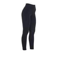 Leggings aderenti in tessuto tecnico elasticizzato da donna Kao Light Equestro Nero / nero
