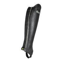 Mini-chaps in pelle Exeter Equestro Nero