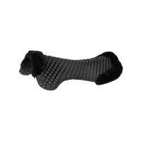 Ammortizzatore Piuma gel pecora Acavallo Eco-lana nera Nero Ammortizzatore Piuma gel pecora Acavallo Eco-lana nera Nero