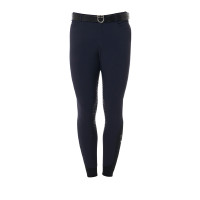 Pantaloni da uomo con grip completo in tessuto tecnico Equestro Nero